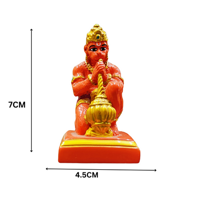 Hanuman Ji Murti Statue | Home Decor, for Pooja Room, Office Desk & Car Decor