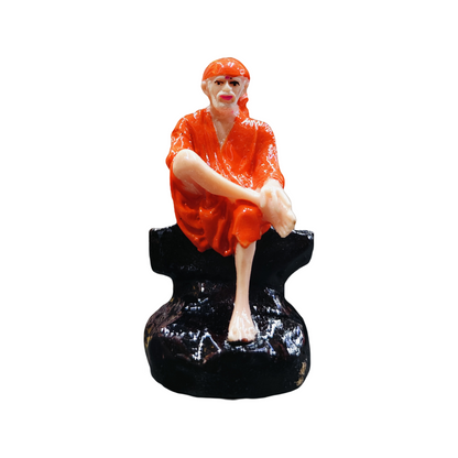 Sai Baba Idol in Orange