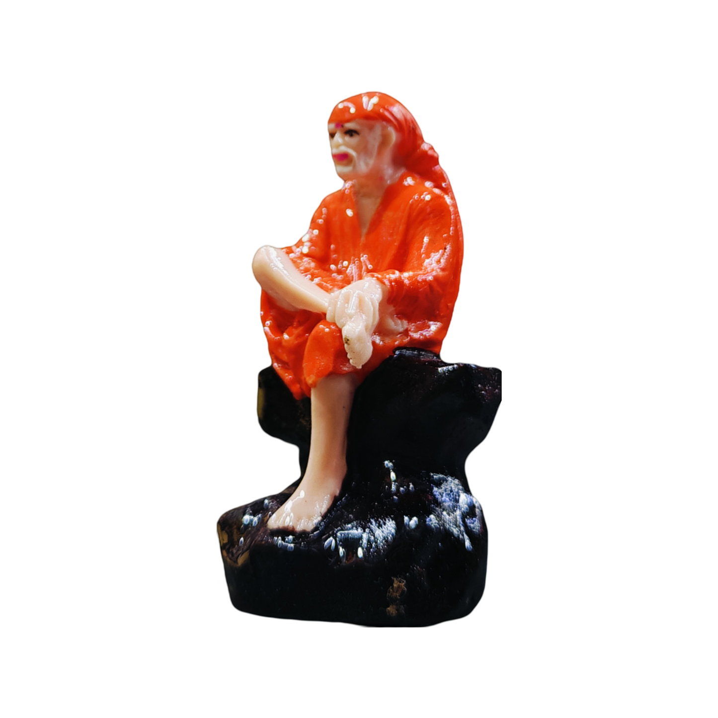 Sai Baba Idol in Orange