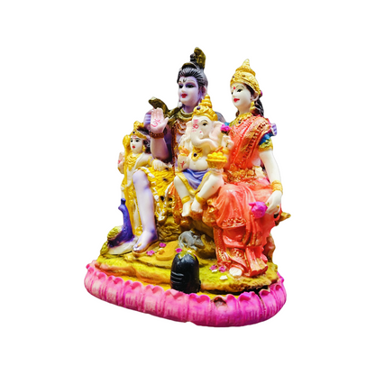 Shiv Parivar Idol For Car Dashboard and Home