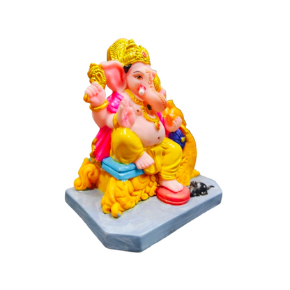 lord Ganpati Idol For Car and Table 01 (Black)