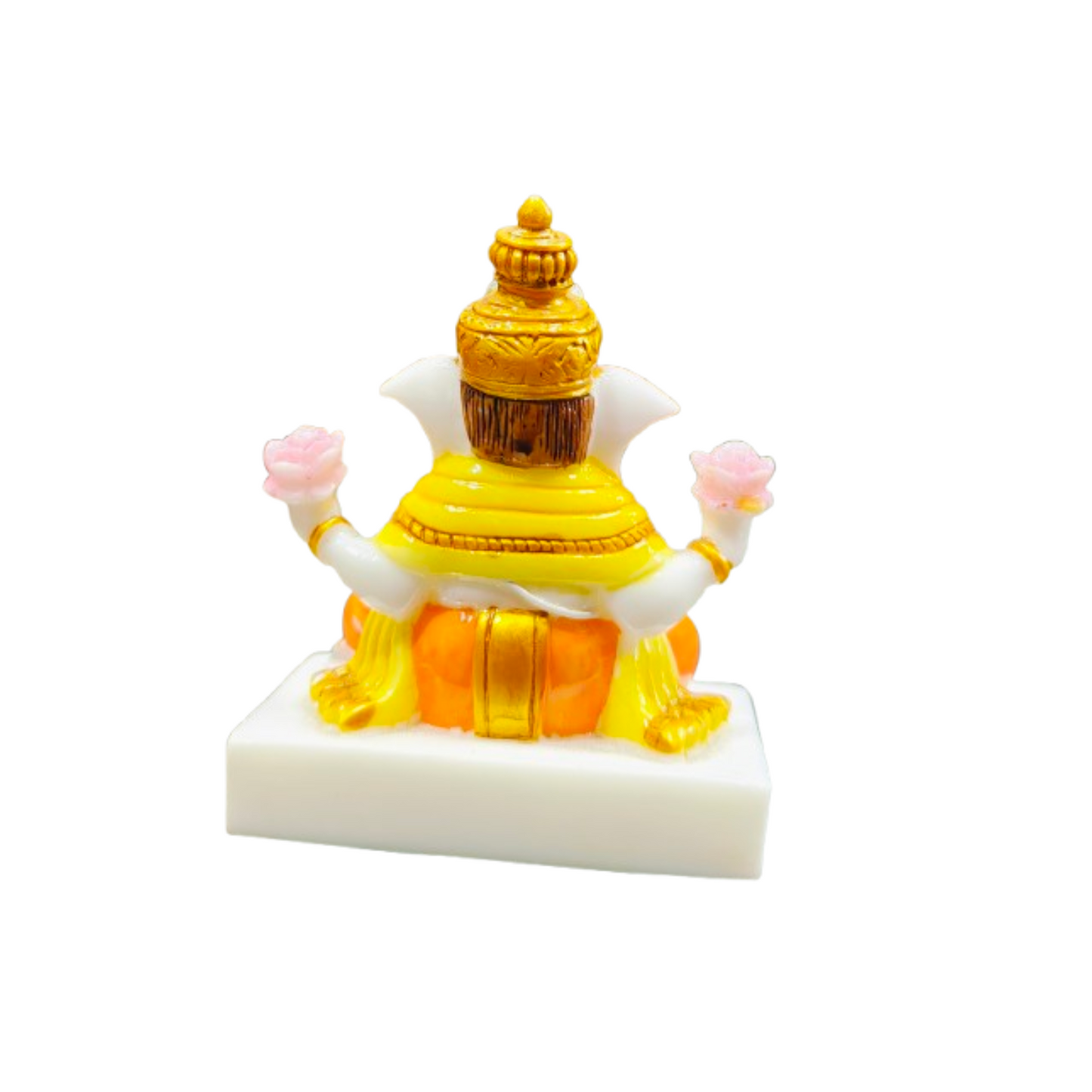 Lord dagdushet maharaj Ganpati Idol For Car and Table Decor