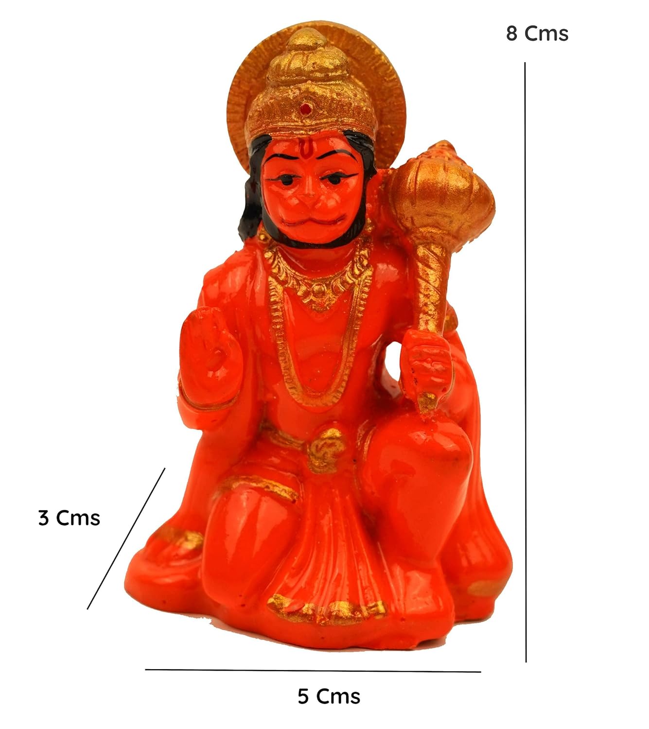 Hanuman Ji Murti Idol with Gada