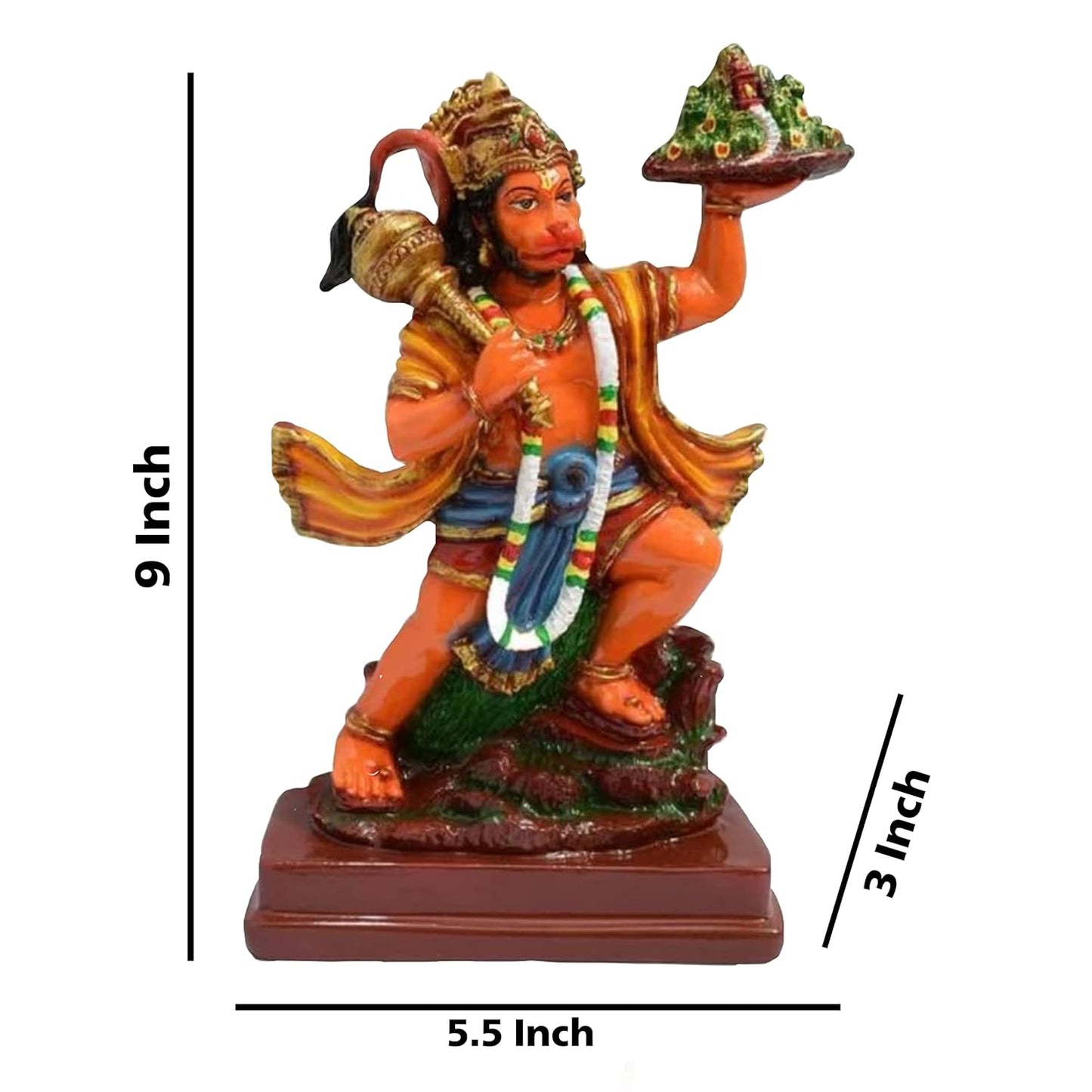 Pahad Sanjeevani Parbat Hanuman Ji Statue