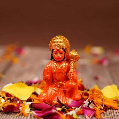 Hanuman Ji Murti Idol with Gada